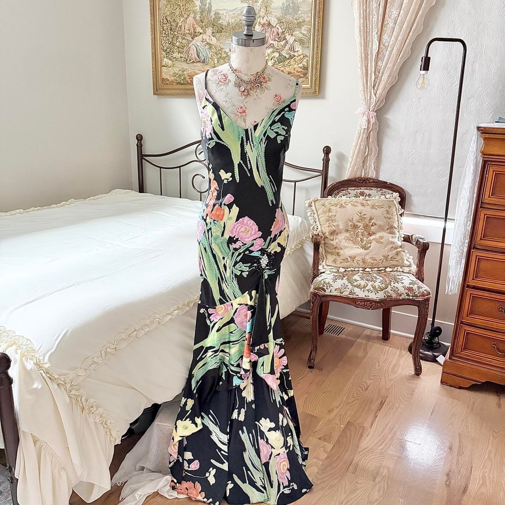 Floral Mermaid Maxi dress